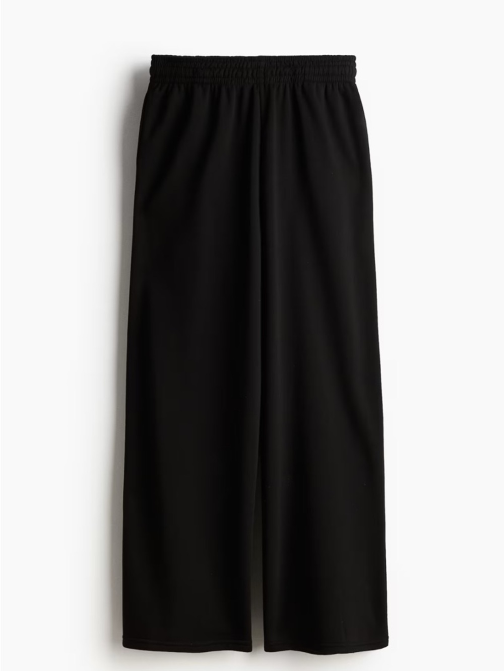 H&M Divided Black Wide-Leg Lounge Pants
